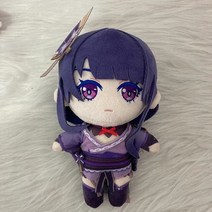20cm 원신 봉제 인형 굿즈 라이덴 종려 호두 감우 벤티 각청 소 피규어 캐릭터, Raiden shogun