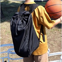 [농구공축구공가방] [라트몰] 농구 공 7호 2입 화 축구 배구 풋살 유니폼 어깨 백 백팩 가방, 블랙