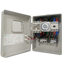3상대용량타이머 간판타이머스위치 간판타이머 보안등 가로등 타이머 점멸기 380V SJB-M30C 30A 삼상, 1개