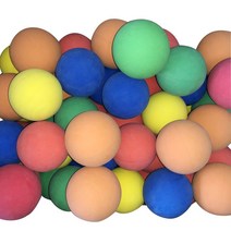 스쿼시 공 1 조각 5.5cm 라켓 볼 저속 고무 중 훈련 두께 5mm 고탄성 전용 파란색, 한개옵션0