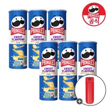 프링글스 스윗마요치즈 110g x 6개 + 프링글스 트레이, 단품