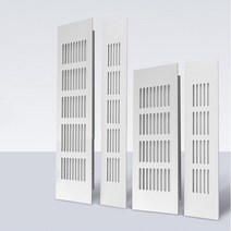 정화조 환풍기 환기구 배기팬 소형 미니 덕트 50/60/80mm 폭 천공 시트 알루미늄 합금 에어 벤트 웹 플레, 01 Width 50mm_04 length 200mm