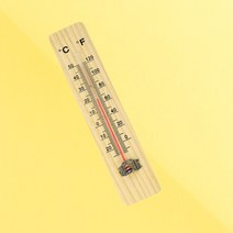 핫딜몬 나무 온도계 화씨 섭씨 벽걸이형 목욕탕