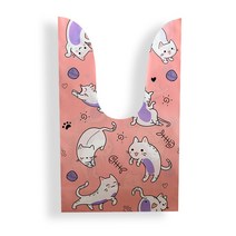고급선물상자 10/20pcs 카톤 동물 가방 토끼 귀 플라스틱 캔디 생일 파티 비스킷 베이킹 포장 DIY 용품 기프트박스 포장박스, 02 20pcs, 06 cat