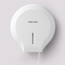 일루오슈 프리미엄 점보롤 케이스 화장지 디스펜서, 화이트, 1개