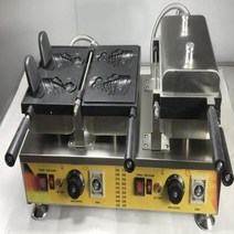 전기 110v 220V 한국 스타일 피쉬 테일 아이스크림 붕어빵 기계 생선 와플 콘 메이커, NP167+220-240V+EU