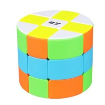 매직큐브 Qiyi 배럴 큐브 스티커리스 이상한 모양 매직 트위스, Stickerless