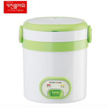 키친플라워 미니밥솥 KCJ-F200 전기밥솥 보온밥솥 1~2인