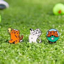 카카오프렌즈 무직타이거 볼마커 골프볼마크