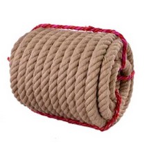 장식용밧줄 굵은밧줄 민속놀이 줄다리기줄 훈련로프, 30mm x 1m, 1개