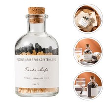 향초1병 사랑스러운 성냥 양초 성냥개비 성냥 보관함 거실용 성냥 향초용 성냥