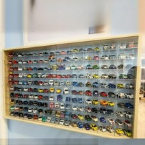 플레이모빌 피규어 케이스 박스 수납장 미니카 토미, 그리드 100개 도어및후면패널 없음