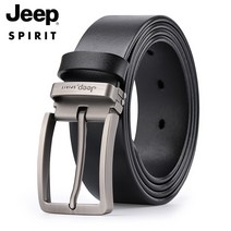 JEEPSPIRIT 정품 남성용 가죽 벨트 OM18CD996BT0434 쿠팡 1+1 벨트증정