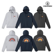 볼컴 (MODA outlet_천안) 남여공용 레인보우 후드티 VA203HM008