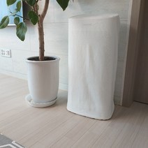 제이홈 코드 주머니 달린 삼성 공기청정기 커버 블루스카이5000 덮개, 백아이보리