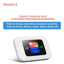 인터넷 라우터 와이파이 edup 야외 4g 휴대용 미니 3g 4g 야외 포켓 모바일, 버전 2