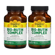 1+1 컨트리라이프 바이오 루틴 콤플렉스 500mg 90정 탄산 칼슘 회화나무 rutin 레몬 자몽 오렌지 헤스페리딘 바이오플라보노이드