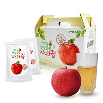 영주 햇살듬뿍 사과즙 100mlx80포, 80팩, 단품, 100ml