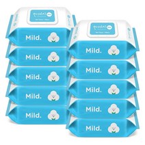 한예지 한예지 휴마일드 물티슈 캡형 100매 10팩, 단일옵션