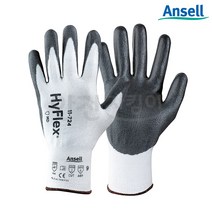 안셀 하이플렉스 11-724 베임방지 Cut3 컷팅 작업장갑 경금속 프레스 사출작업, 1개