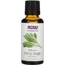 Now Foods Essential Oils Clary Sage 나우푸드 클라리세이지 에센셜오일 1 fl oz (30 ml), 30ml