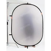 조명 반사판 사진 확산판 스탠드 대형 전신 플래시 보드, 80x120cm디퓨저+샌드백이있는반사경브래킷
