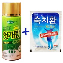 한미 헛개칸 100ml + 숙치환 3g 30세트(30병+30포)