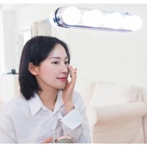 무선 화장대 붙이는 형광등 전구 조명 LED 메이크업 거울 스틱바 탈부착 책상 미러등 ﻿미러라이트 욕실 책상 부엌 거실 인테리어 공부방 침대 조명 아기방 신발장 천장 벽 수유 등