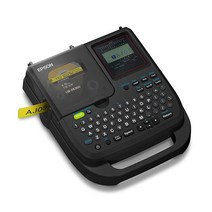 LABELWORKS Epson LW-PX350 가정용 및 사무실용 산업용 라벨 메이커 키트 - 액세서리가 있는 완벽한 수축 튜브 스티커 마그네틱 테이프 호환 휴대용 프린터