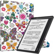 Gylint Kobo Elipsa 2E (2023 출시) 종이접기 케이스 가장 얇고 가벼운 가죽 스마트 커버 26.2cm(10.3인치) eReader용 자동 웨이크 슬립 기능 포함, Butterfly, Butterfly