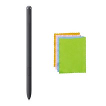 갤럭시탭S6 라이트 Lite 10.4 호환 S펜+클리너 SM-P610 P615 삼성 케이스나라 SPEN 터치펜, 블랙
