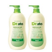 닥터아토 에센셜 모이스춰 워시, 2개, 500ml