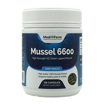 [뉴질랜드 메디팜] 머쓸 초록입홍합 분말 6600 300캡슐, 300정, 1개