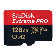 샌디스크 샌드디스크 고성능 익스트림 프로 마이크로 SD카드 CL10 170MB // s 128GB 128기가