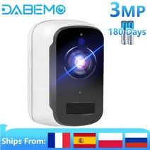 wifi 카메라 3mp 배터리 전원 야외 무선 보안 카메라 pir 경보 sd 카드 기록 cctv 비디오 감시 camhi pro 앱, 캠 x x 32g, 협력사