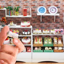 미니어처 만들기 인형의집 룸박스 미니어쳐 퍼펙트룸박스 DIY, 06-퍼펙트룸박스 케이크와 롤케이크