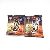 [이라운드몰][2개묶음] 후지와라제면 미소라면 요시노본점버전 125g, 2개묶음