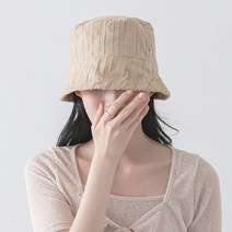 아르느 내추럴 린넨 숏 버킷햇