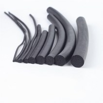 방음재 흡읍재 방음벽설치 가정용방음벽 방음부스 타입 라운드 씰링 스트립 방음 방진 폼, 08=12mmDia, 1개