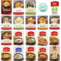 진한식품 레토르트 18종 갈비탕 육개장 사골곰탕 도가니탕 꼬리곰탕 내장탕 추어탕 설렁탕 감자탕 삼계탕, 500g, 1개
