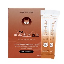 티트리트 여우효소 초코맛, 3g, 30포