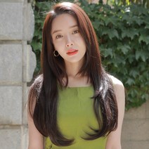 에스홀릭 C컬펌 3피스 똑딱이 붙임머리 가발, 1개, 앤드리C컬+오렌지브라운