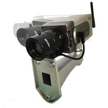 모션감지 CCTV 모형 감시카메라 방범용 자가설치 병원 보안 현관 야외 창고 자가설치