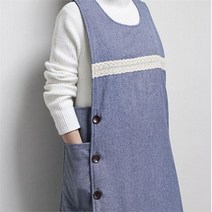 디와이룸 어린이집 유치원 주방 데일리 누비 앞치마 (9600099)