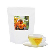 킴스팩토리 금잔화 메리골드 100티백 마리골드 꽃차, 100개입