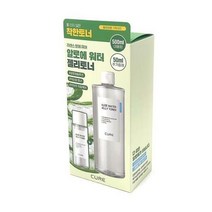 김정문알로에 큐어 워터 젤리 토너 기획 세트 500ml+50ml