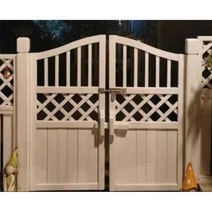 정원 대문 방부목 울타리 문 나무 팬스 휀스 원목, 유형 d는 평방미터당 120(기둥 제외)