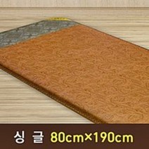 한일온열기 편안애 전기매트 싱글 80x190cm 원난방 전기장판 명품 온열 온돌 매트 무전자열선 EMF 전자파NO 전기세걱정NO 초절전형 완벽방수 침대 거실 바닥매트 4계절사용