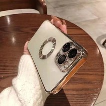 을 위한 럭셔리 투명 도금 로고 케이스 11 프로 맥스 유리 카메라 보호 커버 12 13 Xs 7 8 플러스, For iPhone SE 2020, 금