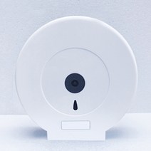 브로위즈 공중화장실 대형 두루마리 업소용 휴지걸이 점보롤 케이스 디스펜서, 화이트